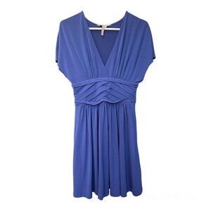 BCBGeneration Blue Pleated Women's Dress Size Small